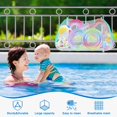 thumbnail image 4 of Bolsa de malla de nailon verde Niuyhe para piscina Float Storage Net, 4 of 7