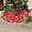 A, variant on Kumdkd 35" Red Snowflake Christmas Tree Skirt - Premium Fabric Tree Collar for Holidays, Weddings & Home Decor (Fits 7ft Trees)