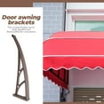 thumbnail image 3 of Raindrops Auvent de Terrasse Support Café uPVC 1 Pcs Protection d'Ombre, 3 of 6