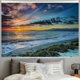 thumbnail image 2 of Orinice Sunset Tapestry Wall Hanging Unique Style Graphic Tapestries Home Wall Decor Art Living Room Bedroom Apartment Farmhouse Dorm 40x30inch, 2 of 6