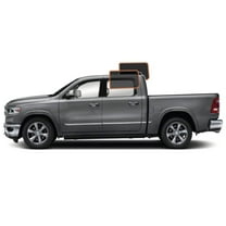 MotoShield Pro Premium Professional 2mil Precut Ceramic Window Tint Film for 2019-2021 Dodge Ram 1500 Crew Cab — (Rear Driver/ Passenger 25%) + Lifetime Warranty