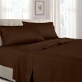 thumbnail image 1 of Sábanas planas de microfibra Empire Home Fashion Premium Sheets de 1800 hilos, tamaño individual, 1 of 1