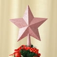 thumbnail image 4 of Christmas Tree Topper with LED Light,Clear Five-Pointed Star Tree Topper Plug in for Xmas New Year Lighted Christmas Tree Decoration, 4 of 6