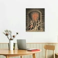 thumbnail image 2 of WERPE Sin, and Death Satan Comes to The Gates of Hell by William Blake Art Canvas Poster Decorative Painting Canvas Wall Art Living Room Posters Bedroom Painting 12x18inch(30x45cm), 2 of 4
