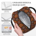 thumbnail image 3 of Yiaed 60s and 70s Aesthetic1 Print Lunch Bag Adult Insulated Lunch Box, Leakproof Cooler Food Lunch Containers Reusable High Capacity Lunch Tote Bags-One Size, 3 of 6