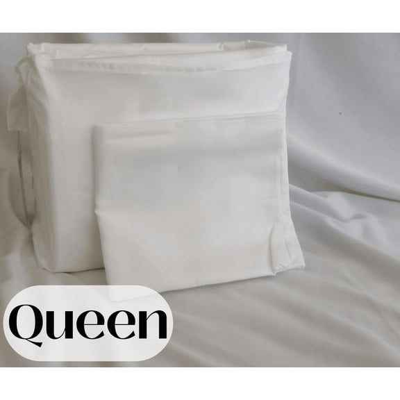 Simply Cuddly Organic Cotton Queen Sheets Deep Pocket Sheets GOTS Certified