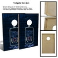 thumbnail image 2 of Skip's Garage Miller Lite Neon Solid Wood Cornhole Board Set, 2 of 6