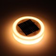 thumbnail image 4 of Luz flotante de agua solar Luz de piscina Luz de césped impermeable al aire libre Piscina de superficie de agua RGB Decoración de aguas termales LED Luz de agua flotante (blanco cálido) JAMW Sencillez, 4 of 5