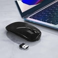 thumbnail image 2 of Mouse inalámbrico WREANU de doble modo Bluetooth 5.2 recargable, 2 of 7