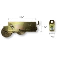 thumbnail image 3 of P.E. Tandem Roller Assembly for Sliding Glass Doors | Roller Replacement for Patio Glass Door Repair | Fix and Repair Sliding Door Roller Wheels (DR-269), 3 of 8