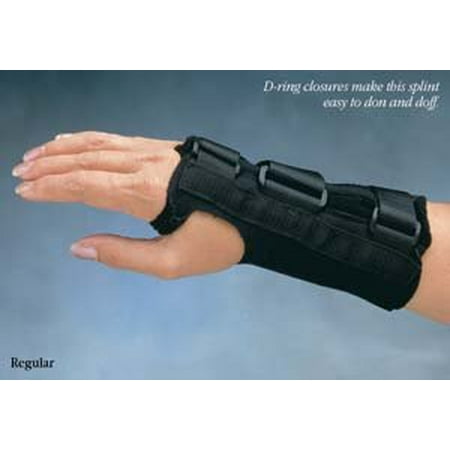 Comfort Cool D-Ring Wrist Splint, Size: L, Left