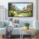 thumbnail image 2 of Kit Punto Cruz Con Flores Primavera Cuentas Bordado Parcial 9CT 86x48cm, 2 of 9