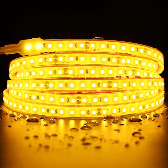 Tira LED para sauna SLL HUT 5 m 2000 K ámbar dorado DC24 V