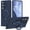 Dark Blue, variant on MYKOMI Compatible with Samsung Galaxy S25 Ultra Case with Magnetic Invisible Ring Stand, Compatible with Mag-Safe, Military Drop Protection Silicone S25 Ultra Phone Case for Women Men