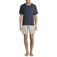 thumbnail image 3 of Hanes Men’s Modal Spandex Pajama Shorts, 3 of 6