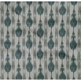 thumbnail image 4 of oneOone Organic Cotton Poplin Twill Fabric Stripe Ikat Print Fabric By The Yard 42 Inch Wide, 4 of 4