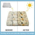 thumbnail image 5 of Watercolor Cat Artwork Floor Cushion - Pet Lover Themed Meditation Pillow - Sunlight-Expanded PP Cotton Filling, 5 of 6