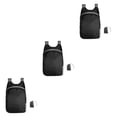 thumbnail image 2 of Wosthever para acampar al aire libre, plegable, impermeable, bolsa de nailon, senderismo, viajar, plegable, color negro Type1 NO1 Wosthever CBP155389, 2 of 6