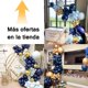 thumbnail image 3 of Yanonmyfd Guirnalda de Globos Kit de Arco,100 Piezas Kit de Globos de Fiesta de 12 Pulgadas para Bodas,Fiestas de Cumpleaños,Decoración de Fiestas Navideñas,Blanco-50pcs-18inch, 3 of 30