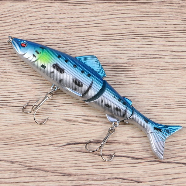 13cm Lifelike Plastic Fishing Lures Bass Colorful Crankbait Kit