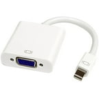 StarTech Mini DisplayPort to VGA Video Adapter Converter, White