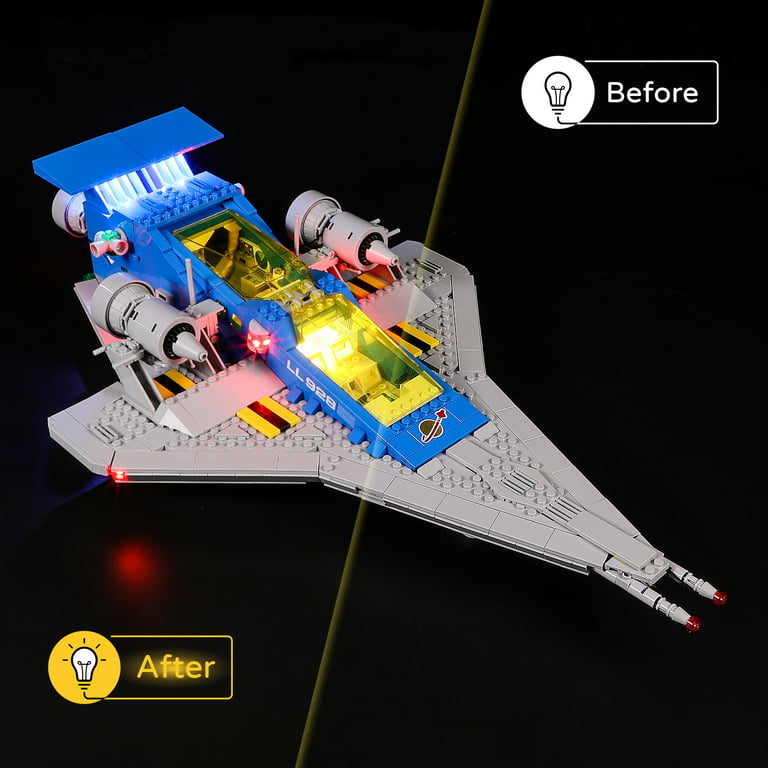 YEABRICKS Led Lighting Kit Compatible with Legos Galaxy Explorer Building  Set for Adults Space 10497(Not Include the Building Set) 