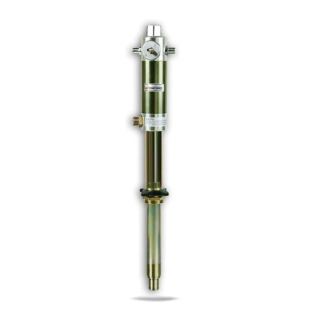 Lubeworks Air-Powered Oil Transfer Drum Pump - 3:1, 7.4GPM, 1/4" NPT Air Inlet,