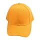 thumbnail image 3 of Gorra de Baloncesto con Visera Lisa Unisex Sunnimix Sombrero de Sol Liso Al Aire Libre Amarillo unico, 3 of 5