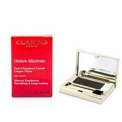 (Pack of 6) Clarins Ombre Minerale Smoothing & Long Lasting Mineral Eyeshadow - # 15 Black Sparkle --2g/0.07oz by Clarins