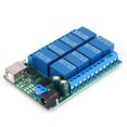 thumbnail image 3 of Relay UD23A08 USB Relay Module MultiFunction 8 Channel UART Serial Port Motor Computer Control ModuleDC5V, 3 of 7