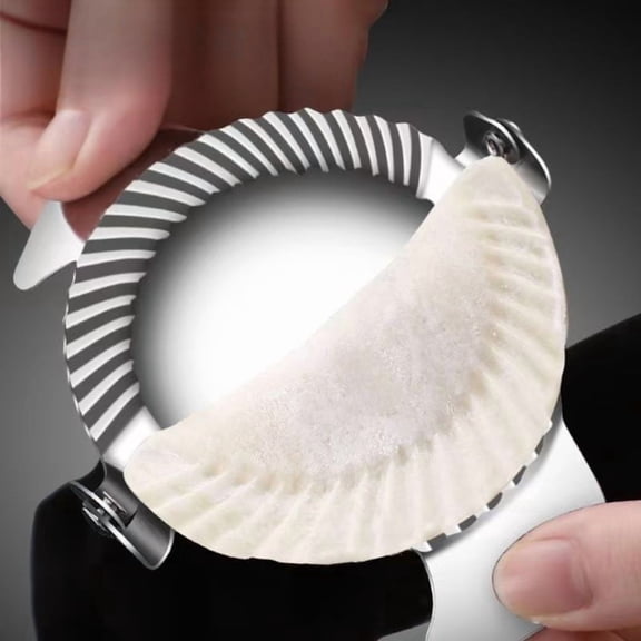 Stainless Steel Dumpling Ravioli Maker Press , Dumpling Maker Set with Dough Cutter, Dumpling Mold Set , Chinese Dumpling