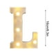 thumbnail image 2 of Fiudx Lámpara con Letras Led Decorativas, Luz Nocturna Tipo Marquesina, Decoración Versátil para El Hogar, Celebraciones de Cumpleaños y Bodas, Ambiente Romántico, Fácil de Usar con Pilas., 2 of 6