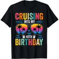 thumbnail image 1 of Camiseta de Cumpleaños 40 - "Crucero Familiar 40" para Mujer, Diseño Divertido, Negro, 1 of 7