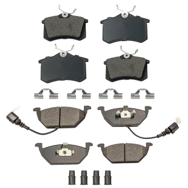 Balatas AG para Auto Completo para Seat Ibiza Style 2009 a 2015 8 Piezas Nuevas