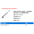 thumbnail image 2 of Right Tie Rod Assembly - Compatible with 2008 - 2011 BMW M3 E46 2009 2010, 2 of 2