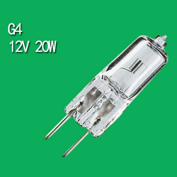 KA 10 pièces G4 12V 20W ampoule halogène G4 ampoule halogène clair