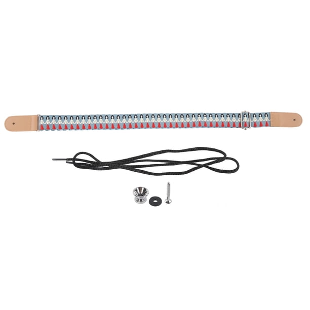 Correa De Hombro Para Ukelele, Correa De Ukelele Con Diseño De Niña Hawaiana, Correa De Ukelele Ajustable De Cuero Artificial Para Guitarra Eléctrica Para Guitarra Folclórica ANGGREK Otros