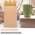thumbnail image 4 of 20pcs Kraft Paper Bags Food Containers Bags for Biscuit Candy Bread Fruit Vegetable, 4 of 9