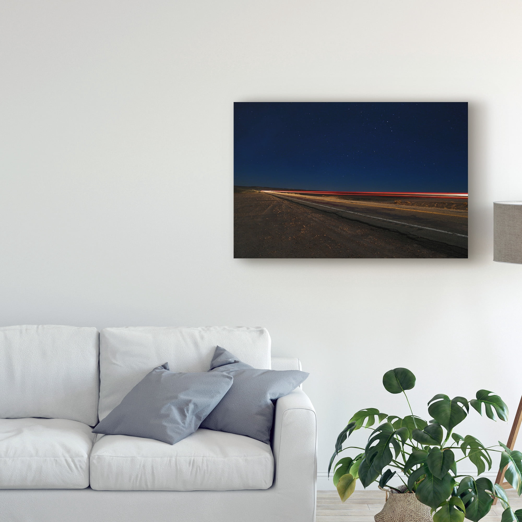 Trademark Fine Art 'Nightrider' Canvas Art by American School