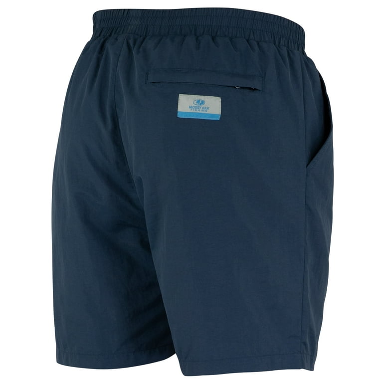 Mossy Oak Men s Fishing Shorts Swim Trunks Navy X Large