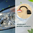 thumbnail image 4 of Headlight Wiring Lamp Xenon Front Connector Cable Adapter for 4.5L 95563123911, 4 of 11