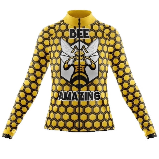 Maillot de Cyclisme à Manches Longues Bee Amazing III pour Femmes - TP