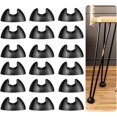 thumbnail image 1 of Housse en Forme de U pour Pied de Table, Protecteur de Pied en Épingle avec Protection de Sol et Large Application pour Protecteur de Pied de Meuble, 1 of 7