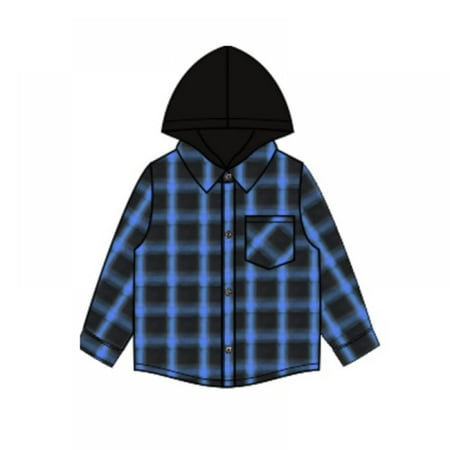 

Promotion!Toddler Baby Boys Plaid Shirt Long Sleeve Button Down Shirts