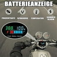 thumbnail image 5 of IPX7 Waterproof Battery Monitor with Bracket 7-100V,Car Motorcycle Golf Cart Battery Meter Buzzer Alarm & Temperature, 5 of 5