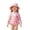 c-1307Pink801, variant on MEZZALL Children Girls Swimwear Long Sleeve O-Neck One-Pieces Monokini Swimsuit With Bow Knot Sun Baby Toddler Bathing Suit For Beach Pool Adorable Summer Flower Print Beachwear