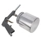 thumbnail image 5 of Pistola rociadora de aire rociador de pintura neumático de aleación de aluminio con taza de aluminio líquido de succión de 25 onzas con mango de gatillo para rociar paredes ANGGREK Otros, 5 of 8