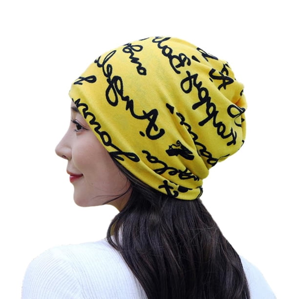 Wartleves Versión grande Baotou Gorro cálido con protección para el cuello, bufanda de punto, gorro I5