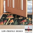 thumbnail image 3 of Red Mushroom Frog Black Pattern Door Rugs,Washable Non Slip Door Mats Indoor,Decorative Door Mats,Entry Mat Indoor for Entrance,Bedroom,Kitchen,Bathroom,17"x30", 3 of 6