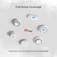 thumbnail image 4 of X-Sense Wireless Smoke Detector Carbon Monoxide Detector Combo 10 Year Battery Alarm With Display, Over 820 ft Transmission Range, SC07-W, 6-Pack, 4 of 8